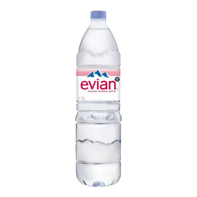 Evian Natural Bottled Mineral Still Water 1.5L - gallery image 1