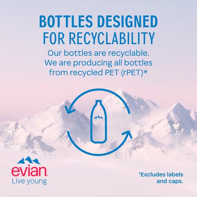 Evian Natural Bottled Mineral Still Water 1.5L - gallery image 6