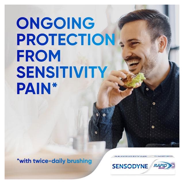 Sensodyne Rapid Relief Sensitive Toothpaste 15ml - gallery image 4