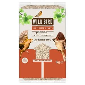 Sainsbury's Wild Bird Sunflower Hearts 1kg