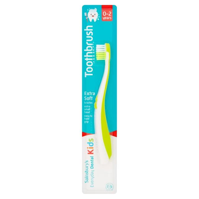 Sainsbury's Baby Extra Soft Toothbrush 0-2 Years - gallery image 1
