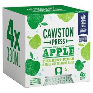 Cawston Press 4 x 330ml Cloudy Apple Sparkling Cans