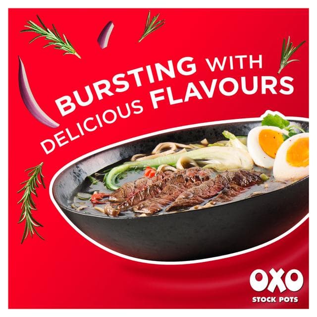Oxo Original Beef Stock Pots x4 80g - gallery image 4