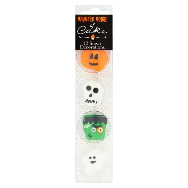 Haunted House of Cake 12 x Halloween Sugar Decorations - gallery image 1