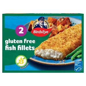 Birds Eye 2 x Breaded Gluten Free Fish Fillets 250g