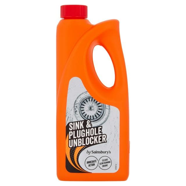 Sainsbury's Sink & Plughole Unblocker 500ml - gallery image 1
