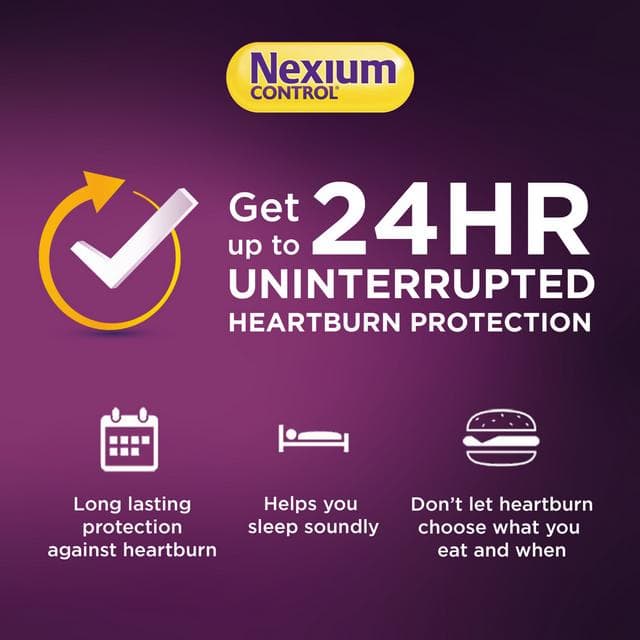 Nexium 14 x Control Heartburn & Indigestion Capsules - gallery image 4