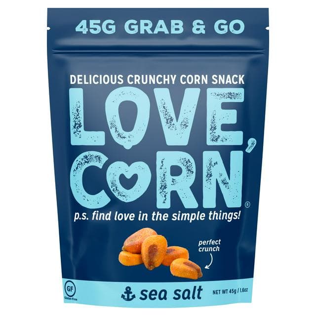 Love Corn Sea Salt Delicious Crunchy Corn 45g - gallery image 1