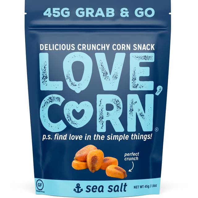 Love Corn Sea Salt Delicious Crunchy Corn 45g - gallery image 3