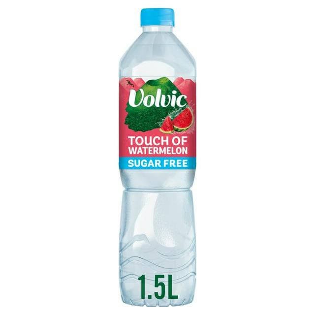 Volvic Touch of Fruit Sugar Free Watermelon Flavoured Water 1.5L - gallery image 1