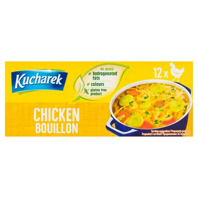 Kucharek Rosol Z Kury Chicken Stock Cubes x12 120g - gallery image 1