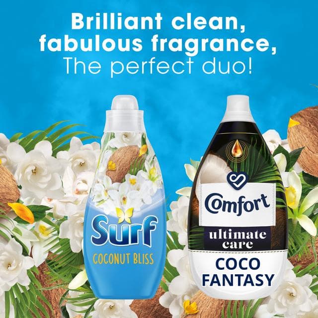 Surf Coconut Bliss Concentrated Washing Liquid Laundry Detergent 24 Washes 648ml - gallery image 4
