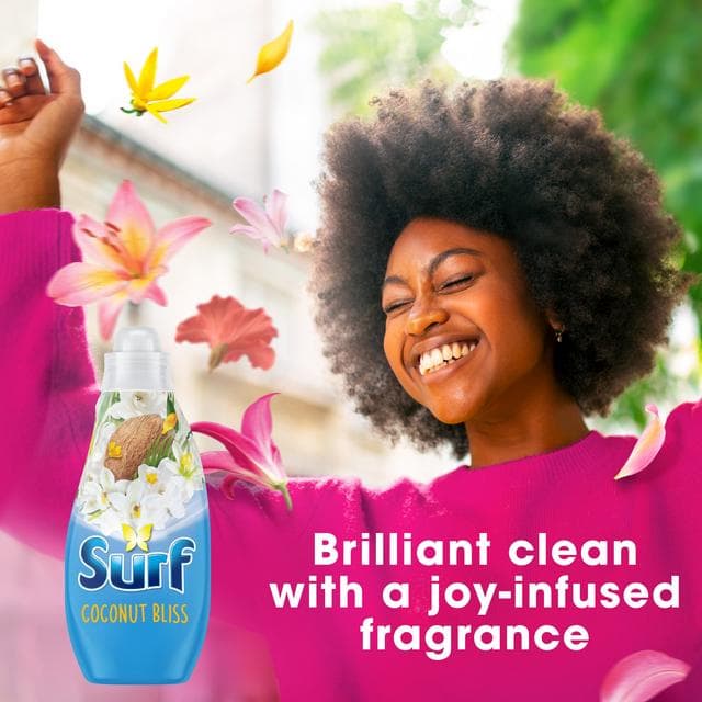 Surf Coconut Bliss Concentrated Washing Liquid Laundry Detergent 24 Washes 648ml - gallery image 6