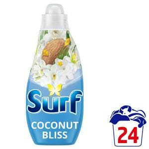 Surf Coconut Bliss Concentrated Washing Liquid Laundry Detergent 24 Washes 648ml