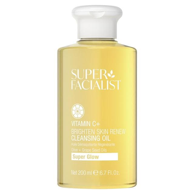 Super Facialist Vit C+ Brighten Skin Renew Cleansing Oil 200ml - gallery image 1