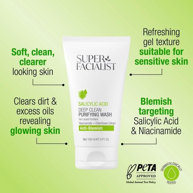 Super Facialist Purifying Cleansing Wash 150ml - gallery image 2