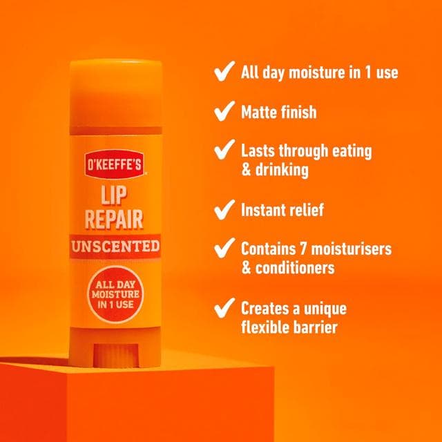 O'Keeffe's Lip Repair Unscented Lip Balm 4.2g - gallery image 3