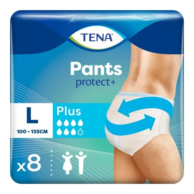 TENA Incontinence Pants Plus Large x8 - gallery image 1