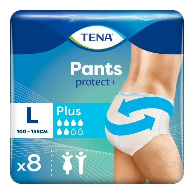 TENA Incontinence Pants Plus Large x8 - gallery image 1