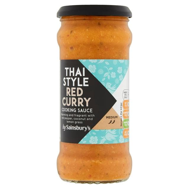 Sainsbury's Thai Red Curry Cooking Sauce 340g - gallery image 1