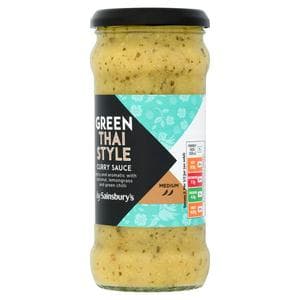 Sainsbury's Thai Green Curry Cooking Sauce 340g