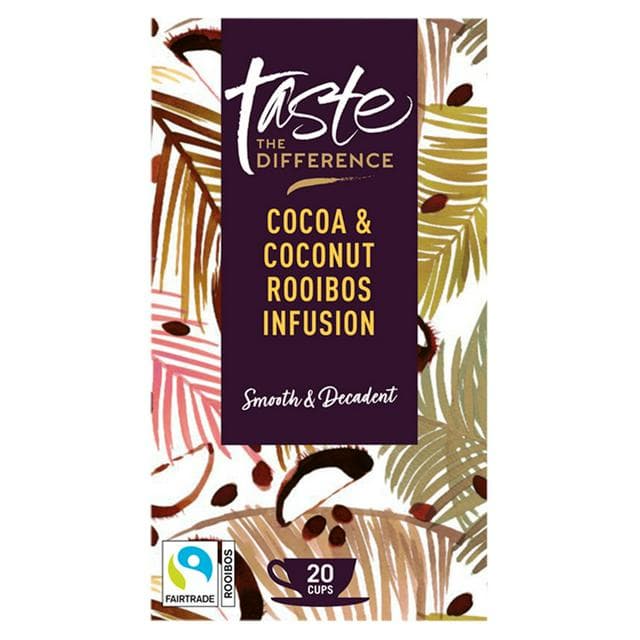 Sainsbury's Coconut Rooibos Infusion Tea Bags, Taste the Difference x20 40g - gallery image 1