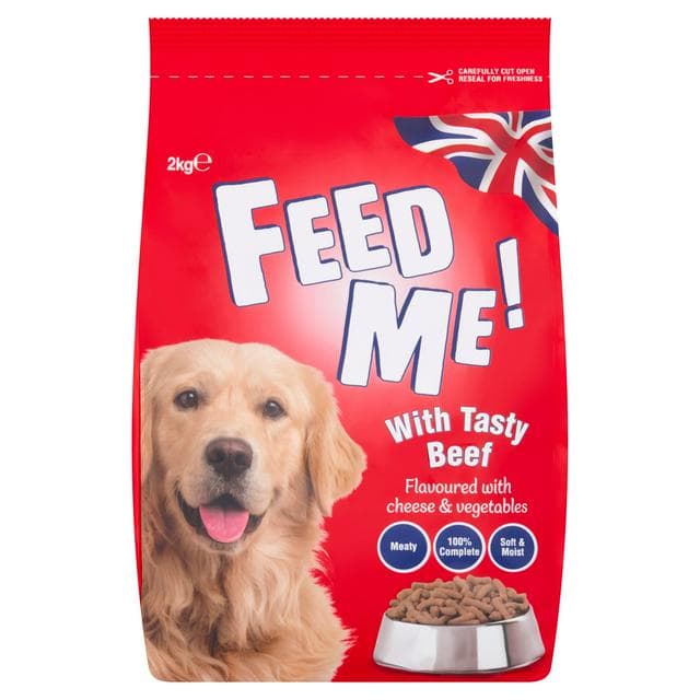 HiLife FEED ME! Complete Nutrition with Beef Flavoured with Cheese & Vegetables 2kg - gallery image 1
