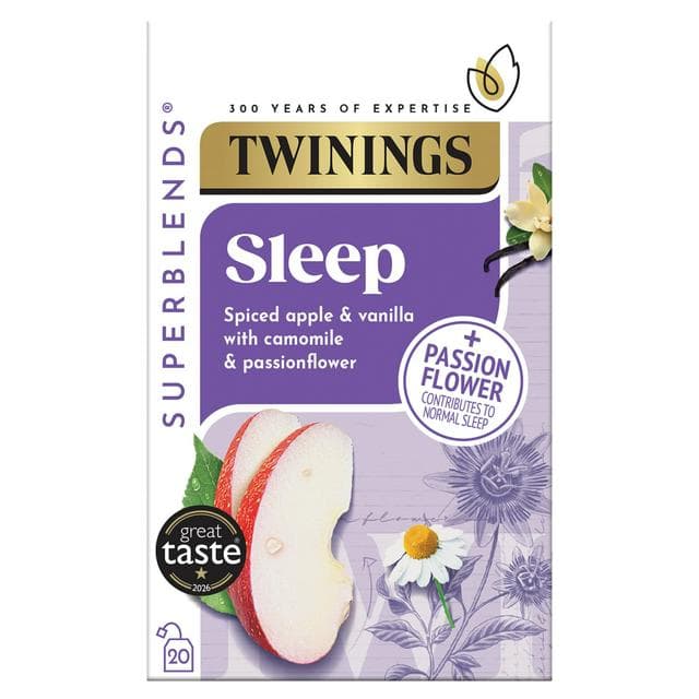 Twinings Superblends Sleep with Spiced Apple & Camomile, 20 Tea Bags - gallery image 1