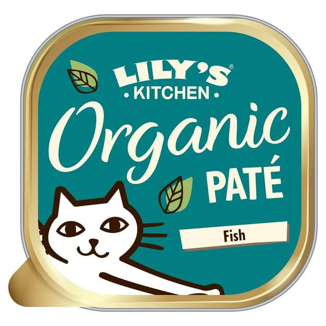 Lily's Kitchen Organic Fish Pate Cat Food 85g - gallery image 1