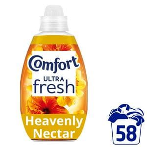 Comfort Ultra Fresh & Protect Heavenly Nectar Fabric Conditioner 58 washes 870ml