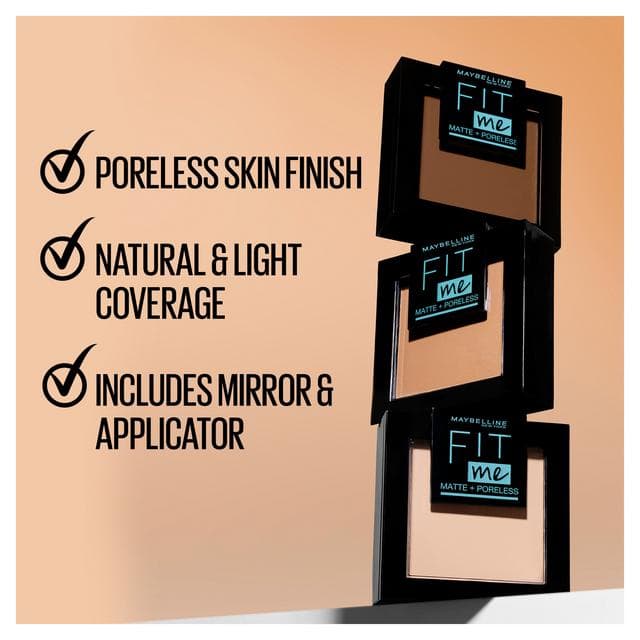 Maybelline Fit Me Powder Natural Beige 9g - gallery image 4