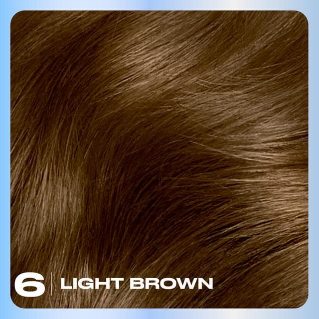 Clairol Nice'N Easy Light Brown 6 Permanent Crème Hair Dye - gallery image 6