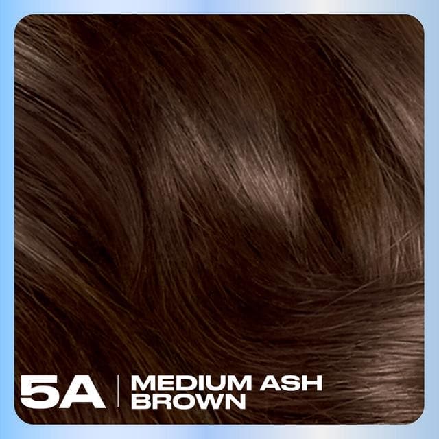 Clairol Nice'N Easy Medium Ash Brown 5A Permanent Crème Hair Dye - gallery image 6