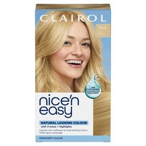 Clairol Nice'N Easy Baby Blonde 10A Permanent Crème Hair Dye