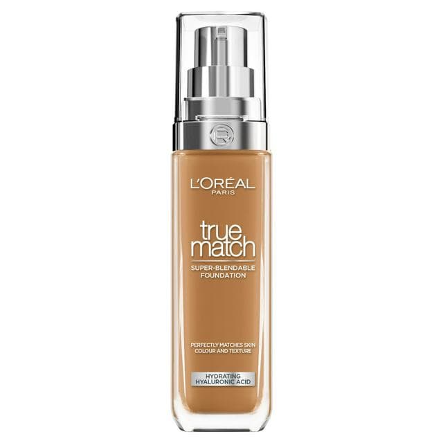 L'Oreal Paris True Match Foundation 8R/C Nut Brown 30ml - gallery image 1