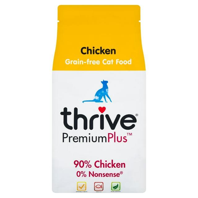Thrive Premium Plus Grain Free Chicken Cat Food 1.5kg - gallery image 1