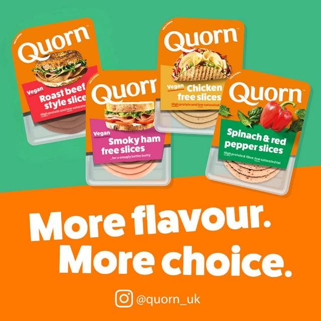 Quorn Vegan Smoky Ham Free Slices 100g - gallery image 4