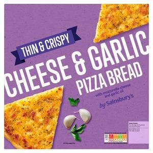 Sainsbury's Cheese & Garlic Pizza Bread 281g