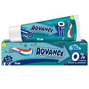 Aquafresh Kids Advance Toothpaste 9-12 Years 75ml