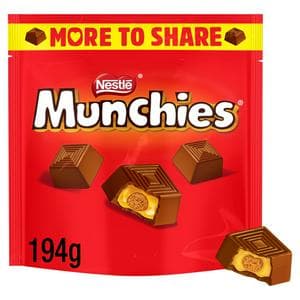 Munchies Milk Chocolate & Caramel More to Share Sharing Bag 194g