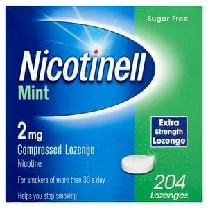 Nicotinell Mint Lozenge Stop Smoking Aid Pieces 2mg x204
