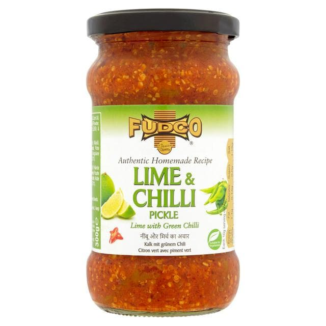 Fudco Lime & Chili Pickle 300g - gallery image 1