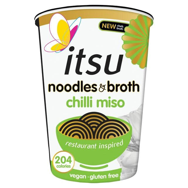 itsu Chilli Miso Rice Noodle Pot 63g - gallery image 1