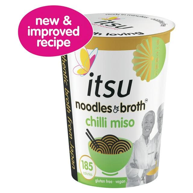 itsu Chilli Miso Rice Noodle Pot 63g - gallery image 1