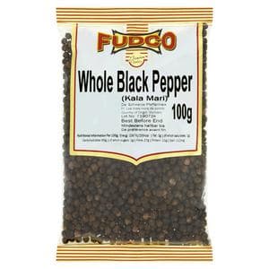 Fudco Whole Black Pepper 100g