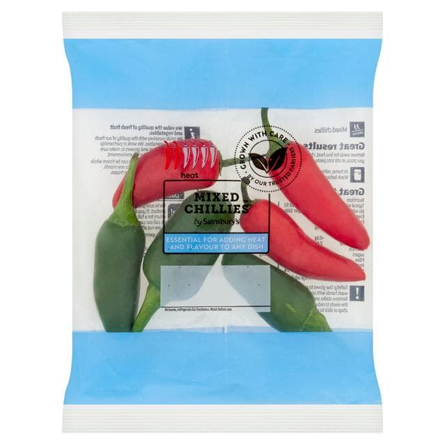 Sainsbury's Mixed Chillies 80g - gallery image 1