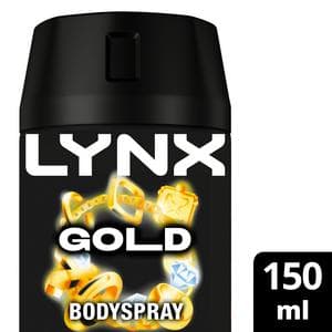 Lynx Gold 48h Deodorant Body Spray for Men 150ml