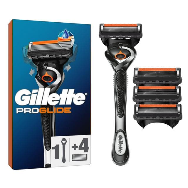 Gillette Fusion5 ProGlide Razor For Men + 3 Blades - gallery image 1