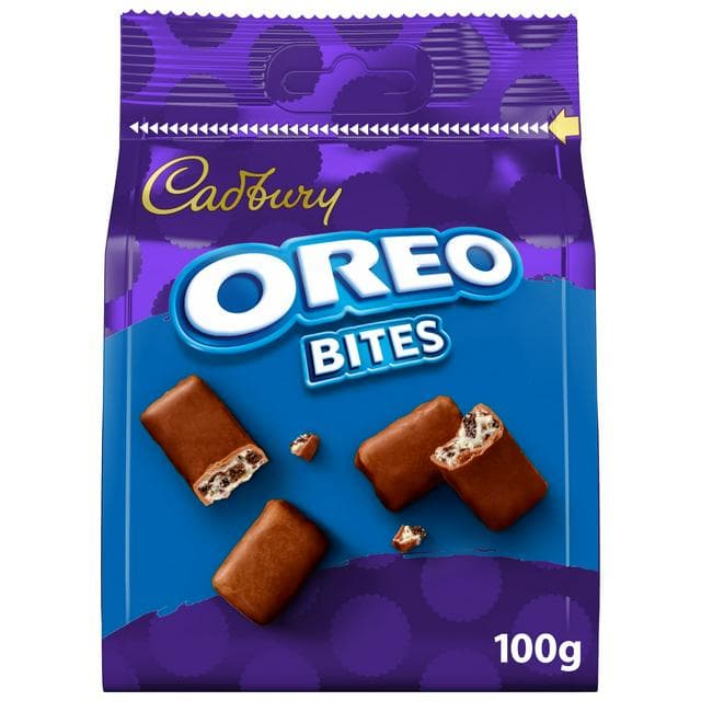 Cadbury Oreo Bites Chocolate Pouch 100g - gallery image 1