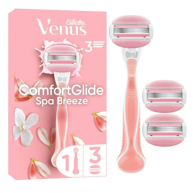 Gillette Venus Comfortglide Spa Breeze Women's Razor +2 Blade Refills - gallery image 1
